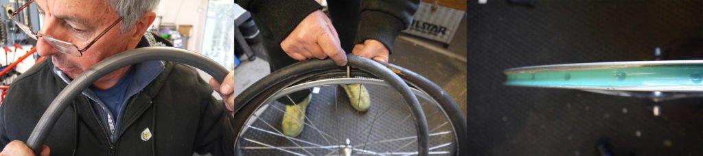 自行车内胎被戳破如何修理