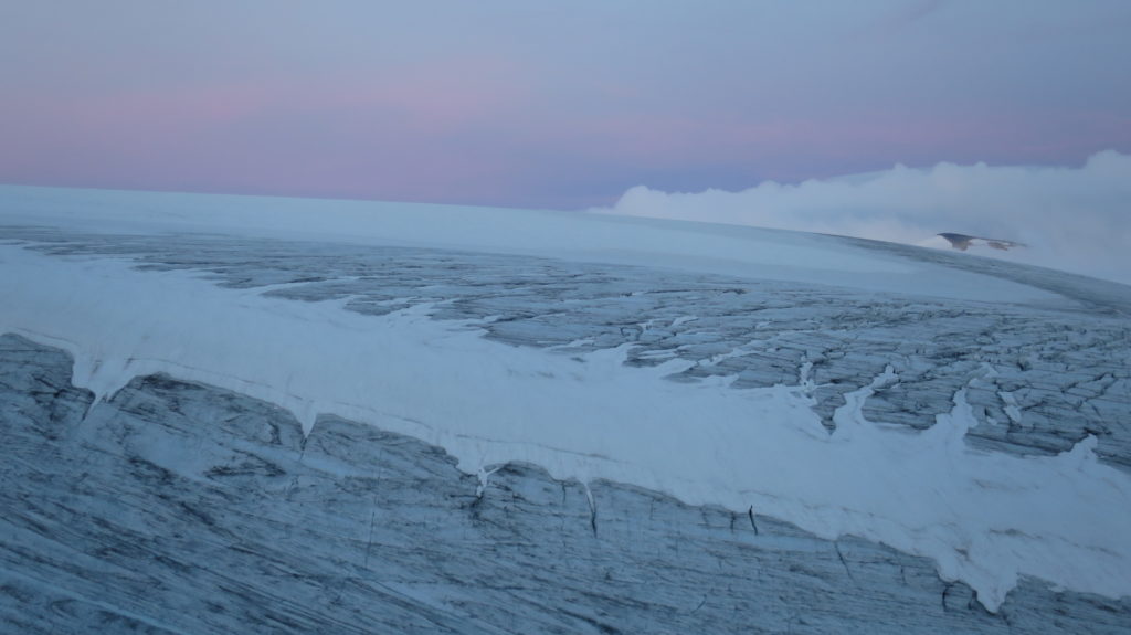 挪威的Svartisen冰川
