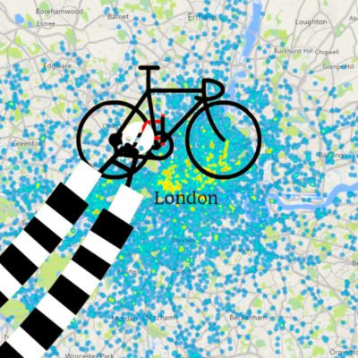 伦敦哪里的自行车盗窃案最多?