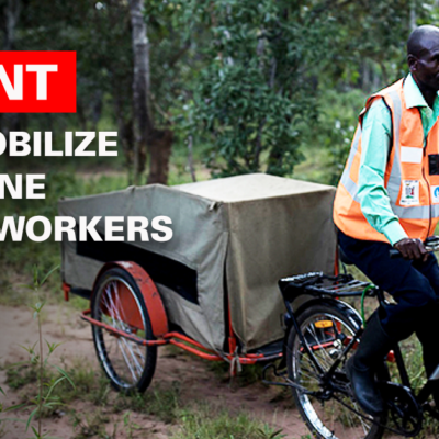 帮助世界自行车救济组织为一线医护人员提供2500辆自行车